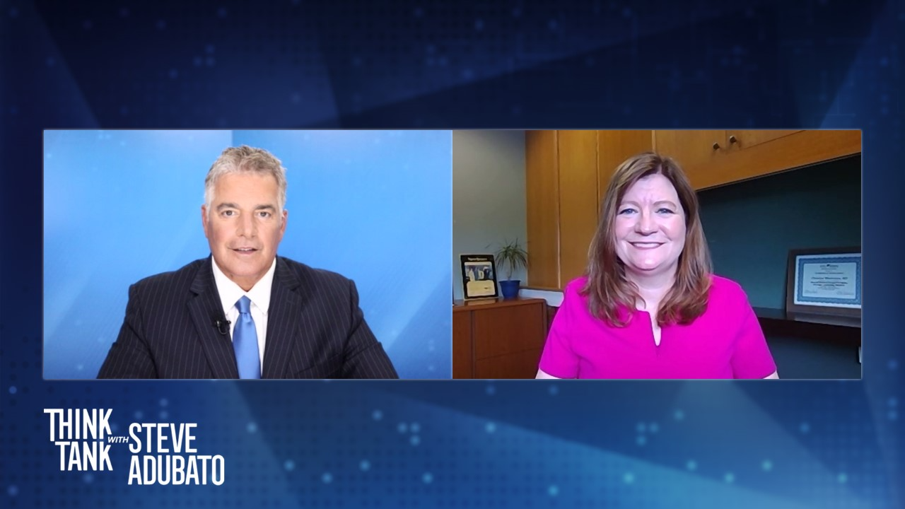 Dr. Christine Masterson on "Think Tank with Steve Adubato"