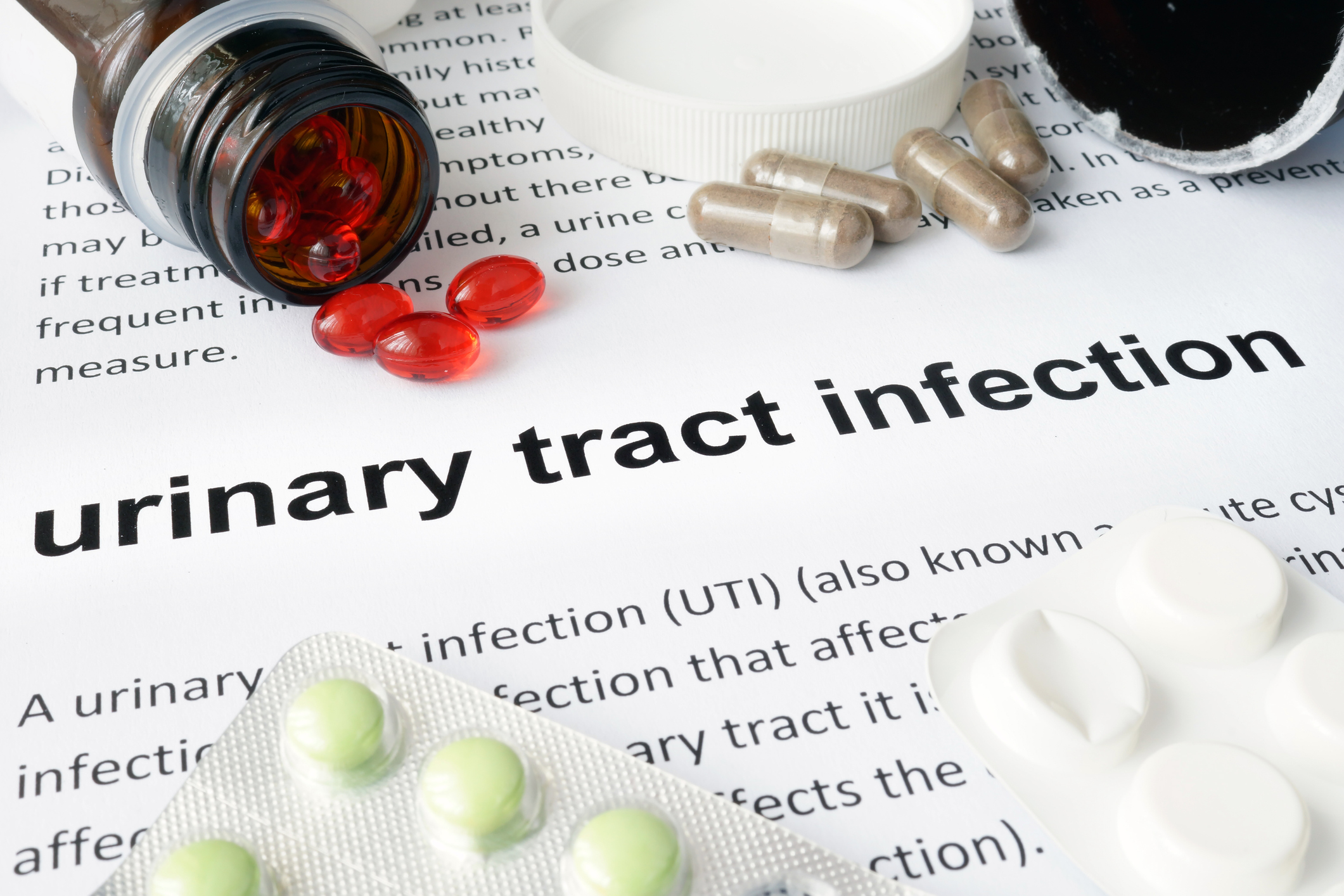 Diagnosis of a urinary tract infection