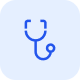 An icon showing a stethoscope