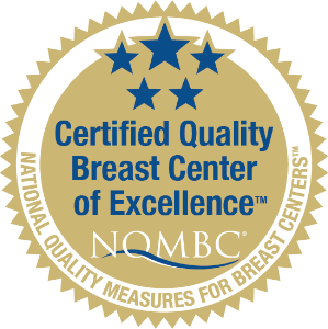 Certified Quality Breast Center of Excellence Award
