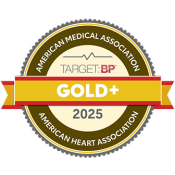 American Heart Assocation - Target BP™ Gold+ Achievement