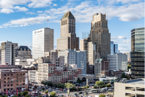 New Jersey aerial view