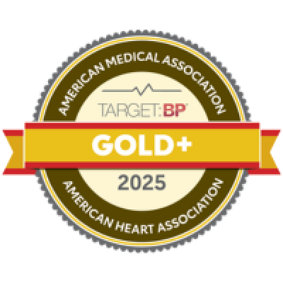 American Heart Assocation - Target BP™ Gold+ Achievement logo