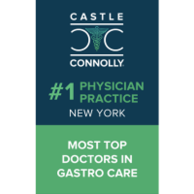 Castle Connolly #1 Physican Practice in New York | Most Top Doctors in Gastro Care 2025 logo